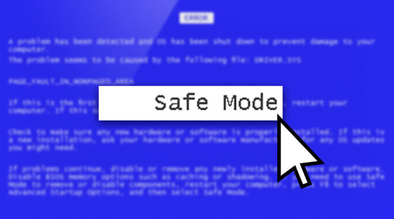 حل مشکل بالا نیامدن Safe Mode در ویندوز