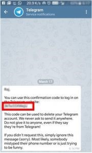 telegram delet account