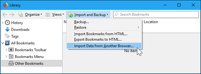 Import and Backup2