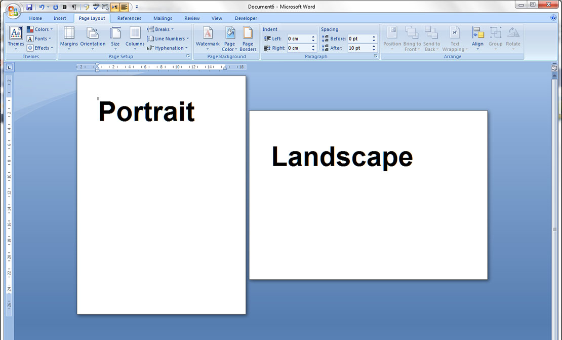 how-to-make-one-page-landscape-in-ms-word-document