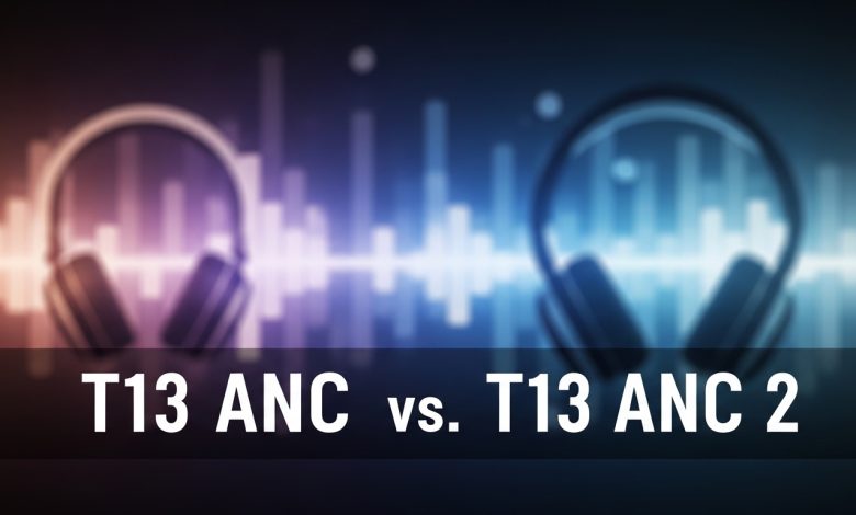 مقایسه هندزفری بی سیم کیو سی وای T13 ANC با T13 ANC 2