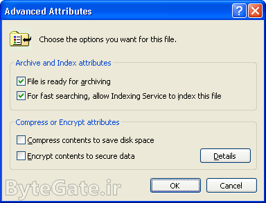 رمزگذاری و رمزنگاری در ویندوز XP