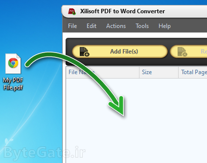تبدیل PDF به Word xili