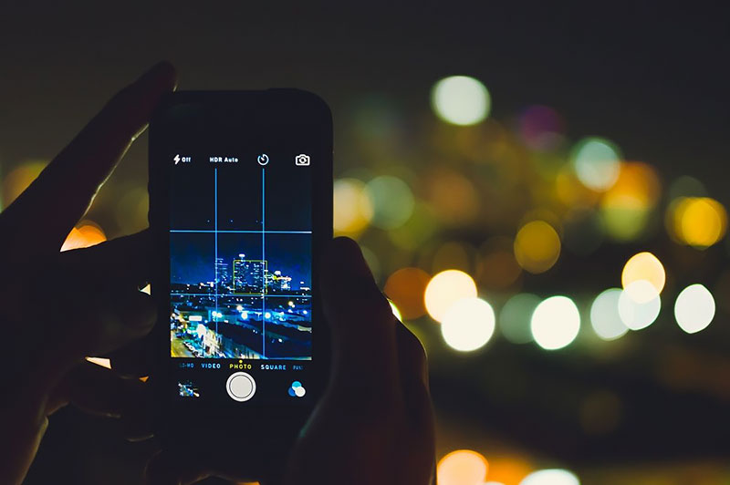 عکاسی در شب با موبایل