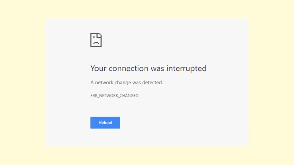 Your Connection Was Interrupted | بایت گیت