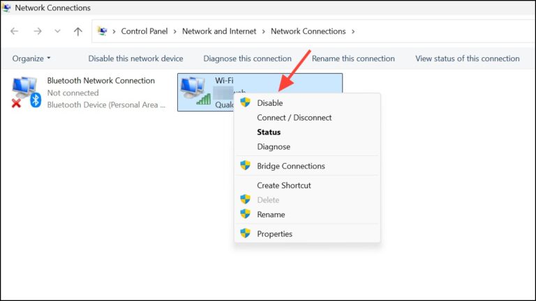 رفع خطای Your Connection Was Interrupted در ویندوز - بایت گیت